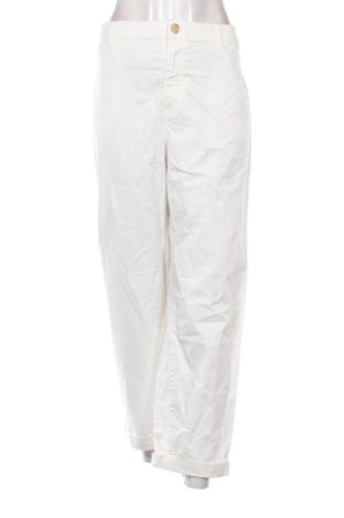 Дамски панталон Zara, Размер XXL, Цвят Бял, Цена 18,00 €, #137239290