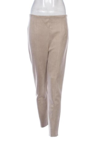 Дамски панталон Zara, Размер L, Цвят Бежов, Цена 11,24 €, #137252038