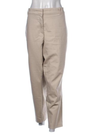 Pantaloni de femei H&M, Mărime 4XL, Culoare Bej, Preț 83,99 Lei, #137263859