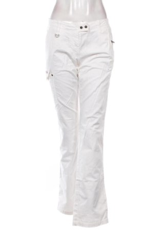Pantaloni de femei Napapijri, Mărime XL, Culoare Alb, Preț 693,51 Lei, #137265694