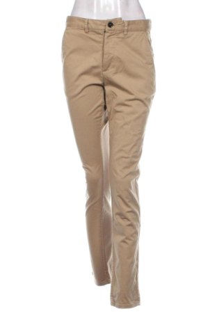 Дамски панталон Zara, Размер L, Цвят Бежов, Цена 11,00 €, #137271048