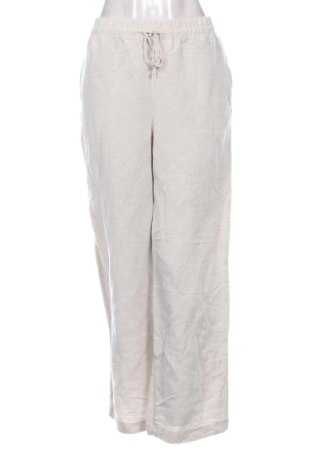 Pantaloni de femei H&M, Mărime M, Culoare Ecru, Preț 83,99 Lei, #137272381