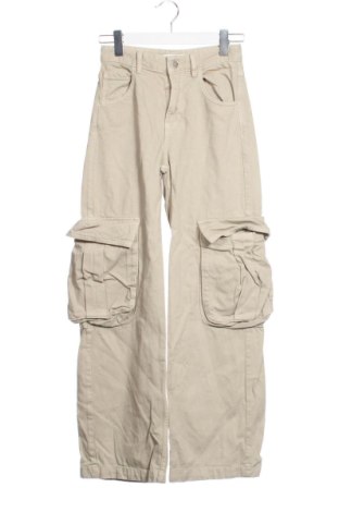 Pantaloni de femei Pull&Bear, Mărime XXS, Culoare Bej, Preț 55,00 Lei, #137199811