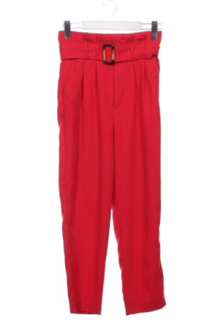 Pantaloni de femei Stradivarius, Mărime XS, Culoare Roșu, Preț 47,24 Lei, #137226359