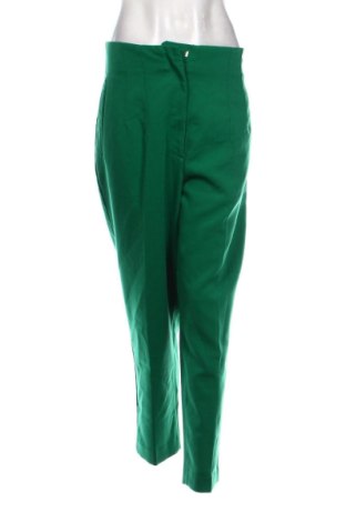Дамски панталон Zara, Размер L, Цвят Зелен, Цена 17,89 €, #137235960