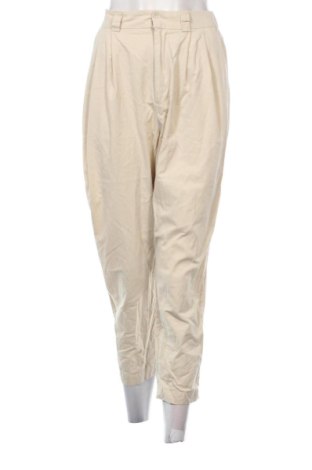 Pantaloni de femei Stradivarius, Mărime S, Culoare Bej, Preț 68,24 Lei, #137239938