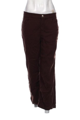 Дамски панталон Massimo Dutti, Размер L, Цвят Кафяв, Цена 44,96 €, #137242750
