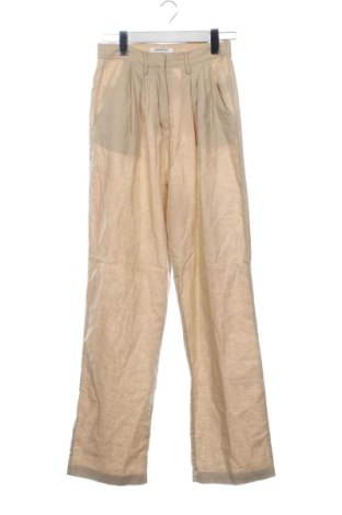 Pantaloni de femei Glamorous, Mărime XS, Culoare Bej, Preț 79,84 Lei, #137255168