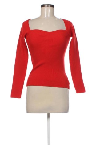 Pulover de femei Bisou Bisou, Mărime XS, Culoare Roșu, Preț 52,49 Lei, #137246196