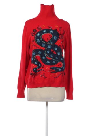 Pulover de femei Desigual, Mărime XL, Culoare Roșu, Preț 224,37 Lei, #137248760