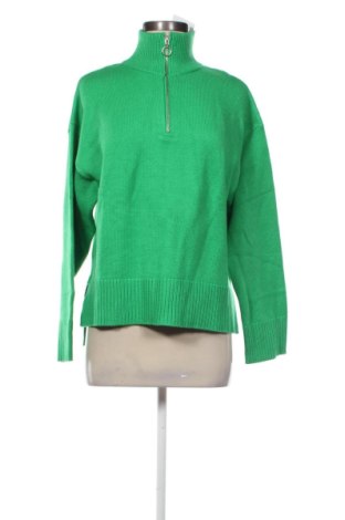Pulover de femei Zara, Mărime S, Culoare Verde, Preț 62,75 Lei, #137251402