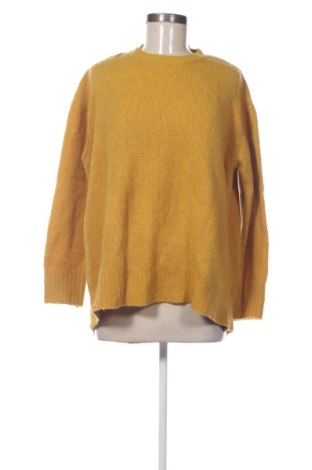 Дамски пуловер Zara, Размер L, Цвят Жълт, Цена 12,00 €, #137257065
