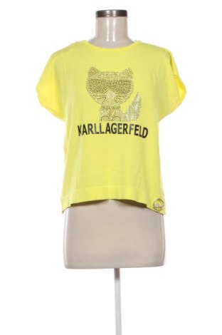 Pulover de femei Karl Lagerfeld, Mărime L, Culoare Galben, Preț 293,95 Lei, #137258321