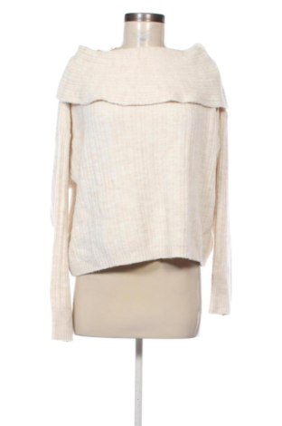 Pulover de femei FullaModa, Mărime XL, Culoare Ecru, Preț 62,99 Lei, #137263451