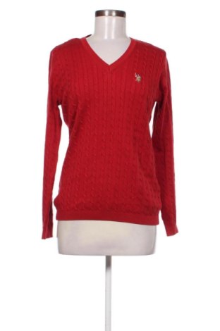 Pulover de femei U.S. Polo Assn., Mărime L, Culoare Roșu, Preț 162,72 Lei, #137164121
