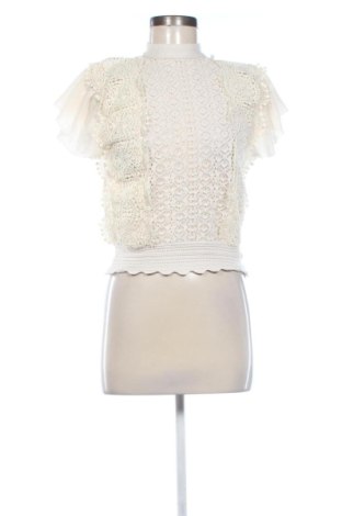 Pulover de femei Zara, Mărime M, Culoare Ecru, Preț 57,74 Lei, #137246917