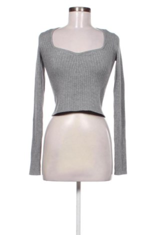 Dámský svetr Bershka, Velikost S, Barva Šedá, Cena  226,00 Kč, #137260323