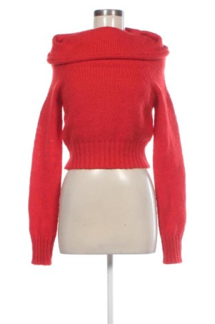 Damenpullover Bershka, Größe XS, Farbe Rot, Preis 8,76 €, #137264517