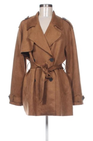 Trench de femei Amisu, Mărime M, Culoare Maro, Preț 99,73 Lei, #137272591