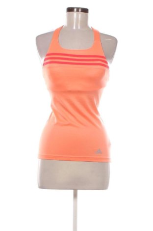 Damen Sporttop Adidas, Größe XS, Farbe Orange, Preis 15,24 €, #137237261