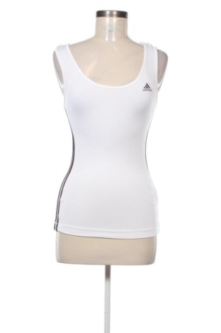 Damen Sporttop Adidas, Größe S, Farbe Weiß, Preis 19,00 €, #137237839
