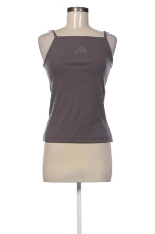 Дамски спортен топ Adidas, Размер S, Цвят Сив, Цена 39,88 €, #137248077