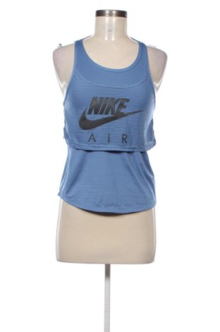 Дамски спортен топ Nike, Размер S, Цвят Син, Цена 17,34 €, #137250873