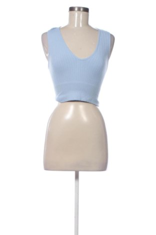 Дамски спортен топ Stradivarius, Размер S, Цвят Син, Цена 7,00 €, #137262109
