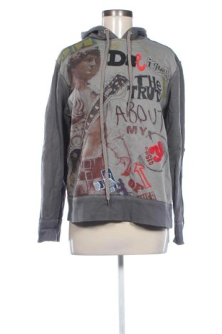 Hanorac de femei Desigual, Mărime L, Culoare Gri, Preț 137,00 Lei, #137279542