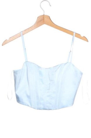 Top de femei Bershka, Mărime S, Culoare Albastru, Preț 78,74 Lei, #137230497
