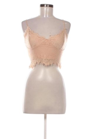 Top de femei Amisu, Mărime S, Culoare Bej, Preț 145,29 Lei, #137240360