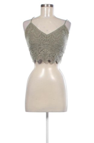 Top de femei Stradivarius, Mărime M, Culoare Verde, Preț 57,74 Lei, #137263118