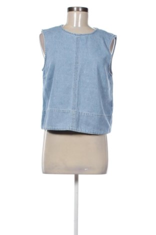 Top de femei Pieces, Mărime M, Culoare Albastru, Preț 62,99 Lei, #137267184