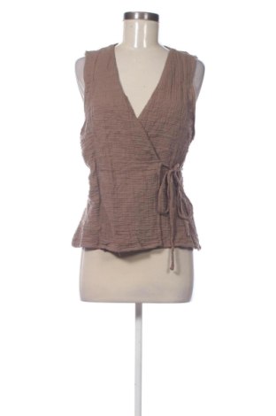 Top de femei Pull&Bear, Mărime XL, Culoare Maro, Preț 88,00 Lei, #137267308