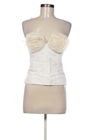 Top de femei Zara, Mărime XS, Culoare Ecru, Preț 73,49 Lei, #137281914