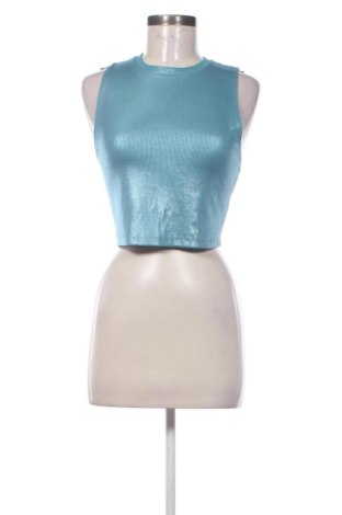 Damentop Bershka, Größe L, Farbe Blau, Preis 16,00 €, #137242717