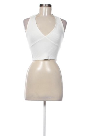 Top de femei Bershka, Mărime XS, Culoare Ecru, Preț 62,99 Lei, #137255802