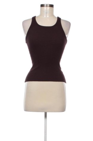 Top de femei Sinsay, Mărime S, Culoare Maro, Preț 35,53 Lei, #137276971