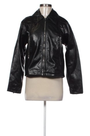 Geacă de piele pentru femei Zara, Mărime XS, Culoare Negru, Preț 127,87 Lei, #137252780