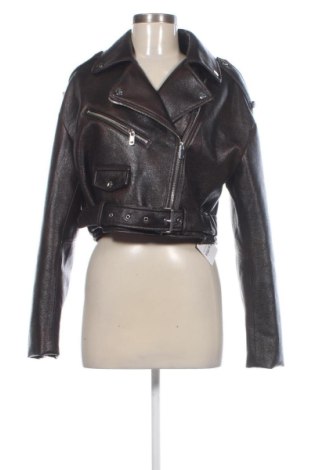Damen Lederjacke Zara, Größe M, Farbe Braun, Preis 25,53 €, #137279502