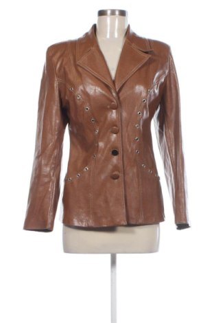 Damen Lederjacke Unbranded, Größe L, Farbe Braun, Preis € 16,99, #136831999