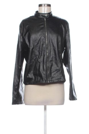 Geacă de piele pentru femei Unbranded, Mărime XL, Culoare Negru, Preț 131,23 Lei, #137270960