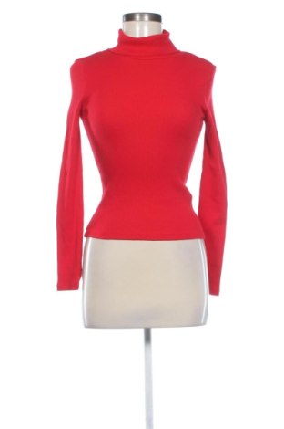 Helancă de femei Sinsay, Mărime XS, Culoare Roșu, Preț 34,72 Lei, #137286206