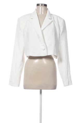 Sacou de femei Koton, Mărime L, Culoare Alb, Preț 104,00 Lei, #137245748