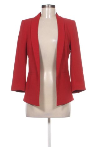 Sacou de femei H&M, Mărime XS, Culoare Roșu, Preț 83,99 Lei, #137284291
