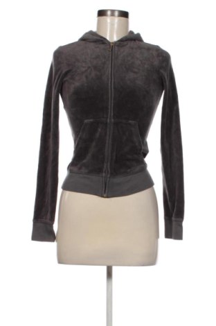 Дамско спортно горнище Juicy Couture, Размер XS, Цвят Сив, Цена 28,77 €, #137231557