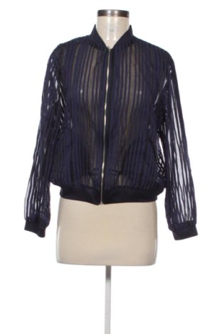 Geacă de femei Zara, Mărime L, Culoare Albastru, Preț 99,73 Lei, #137248010