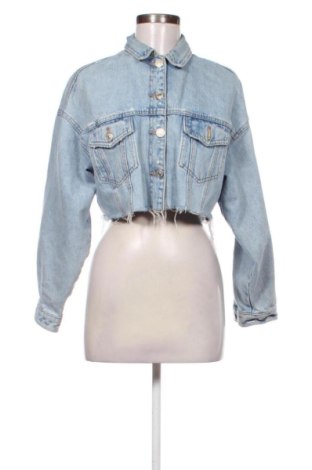 Geacă de femei Zara, Mărime M, Culoare Albastru, Preț 120,73 Lei, #136988785