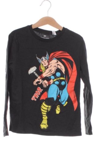 Kinder Shirt H&M, Größe 7-8y/ 128-134 cm, Farbe Schwarz, Preis € 6,77, #137082096