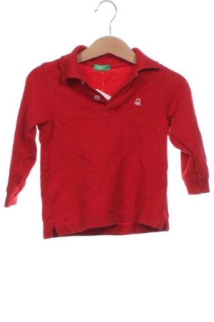 Kinder Shirt United Colors Of Benetton, Größe 1-2m/ 50-56 cm, Farbe Rot, Preis € 10,00, #137228636